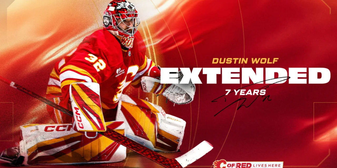 Flames Lock in Wolf for 8 Years