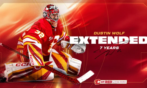 Flames Lock in Wolf for 8 Years